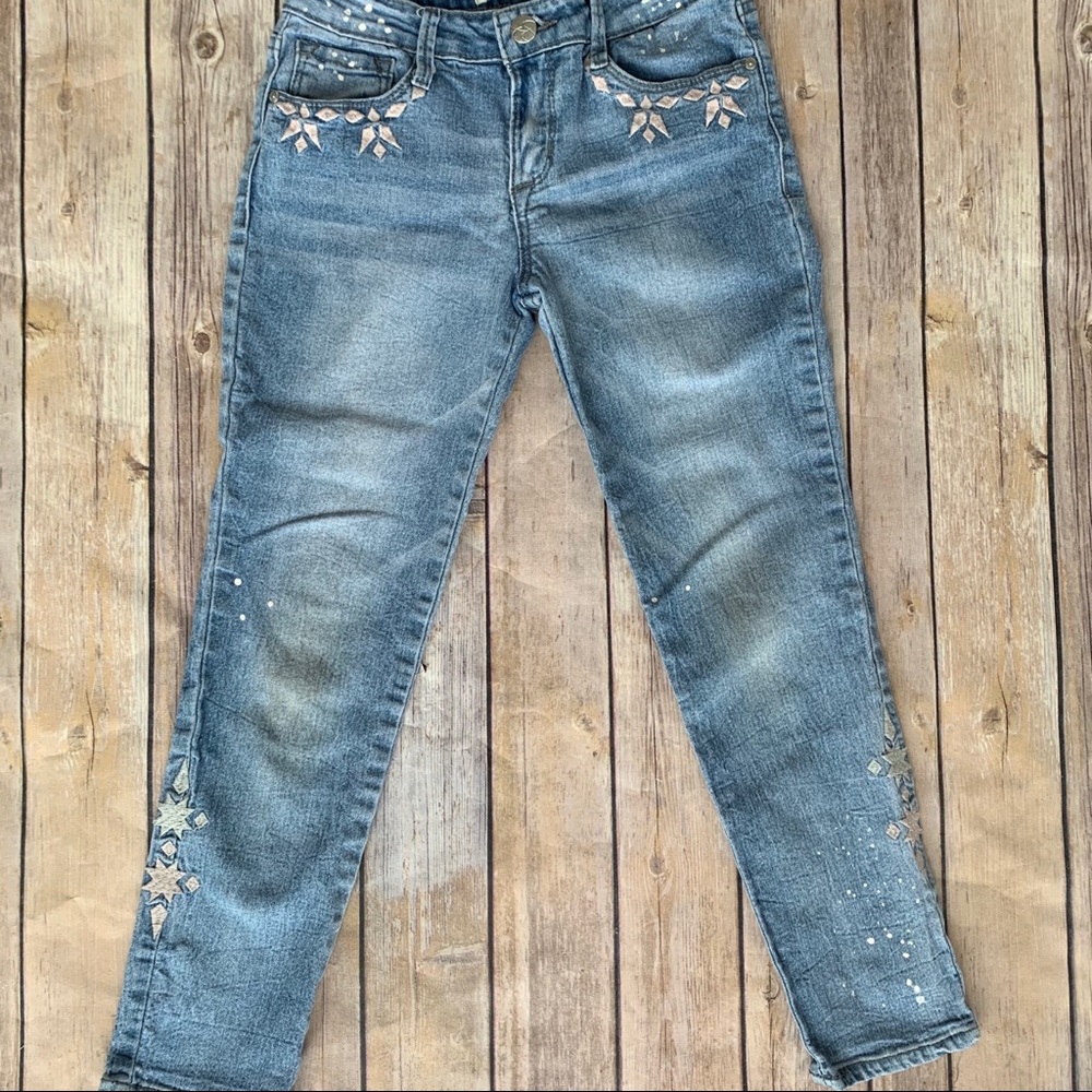 Jessica Simpson crop skinny jeans